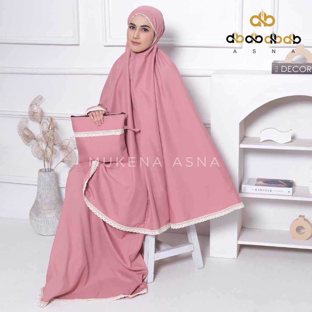 Mukena Dewasa Ahna Travelling Katun