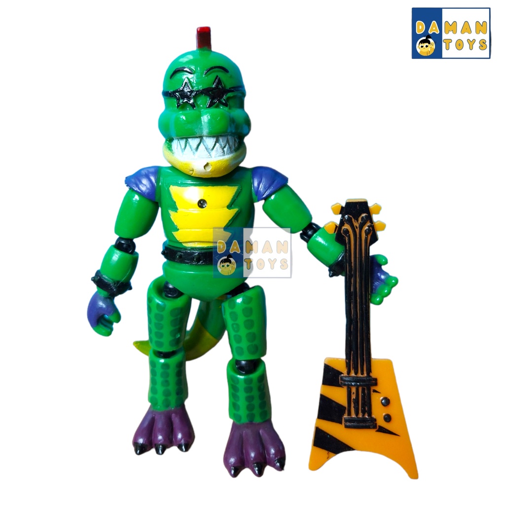 Mainan Pajangan FNaF Five Nights at Freddy's Glamrock Bonie Chica Foxy