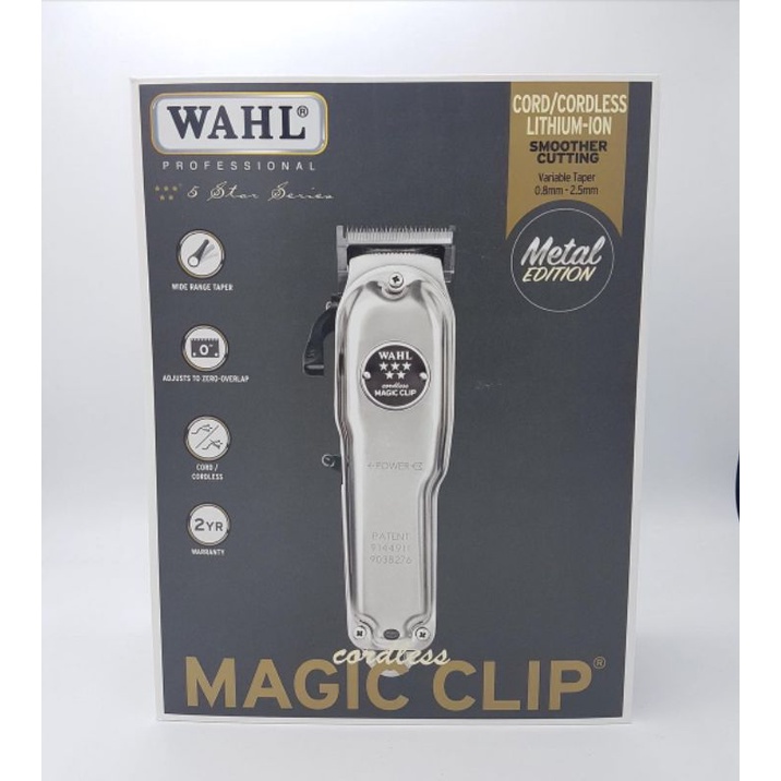 Wahl magic clip cordless metal limited edition original usa