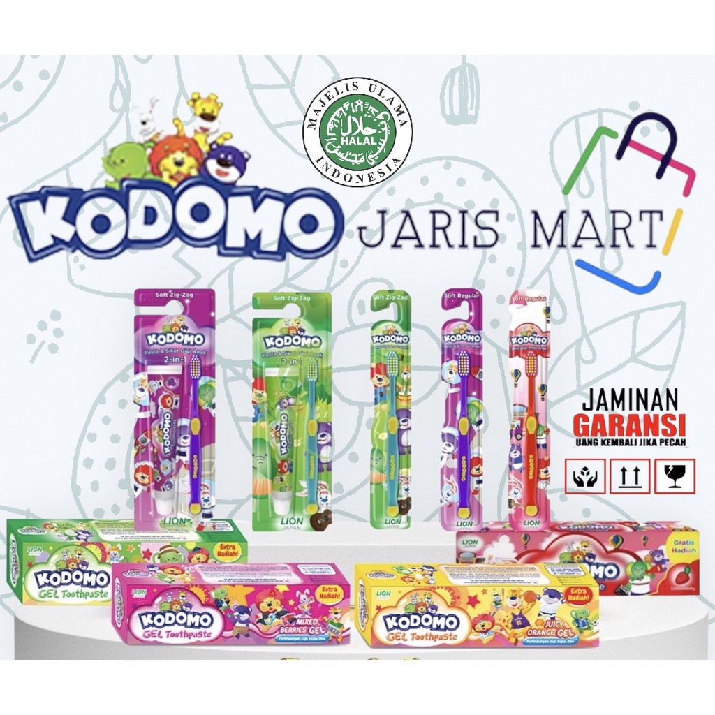 kodomo pasta gigi anak pigeon odol bayi anak odol kodomo sikat gigi anak  Regular zigzag 2 ini 1