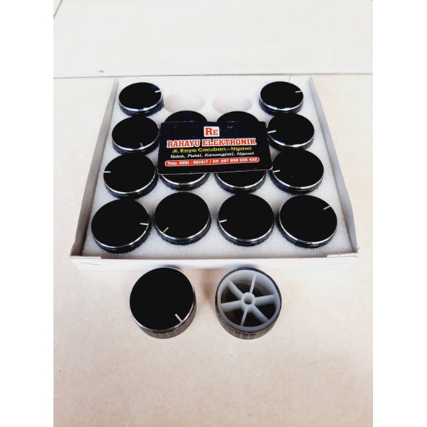 KNOP POTENSIO 40MM KNOP POTENSIO ALUMUNIUM BESAR