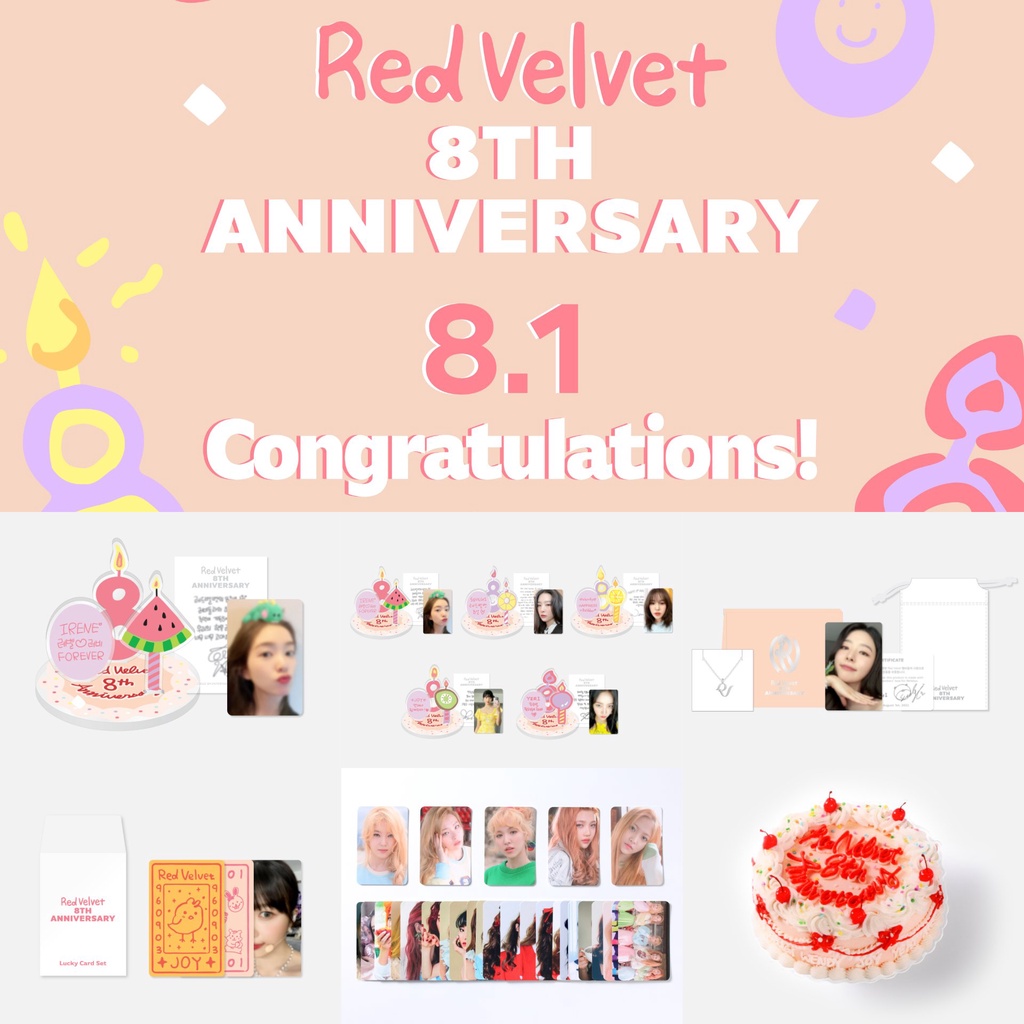 OFFICIAL RED VELVET MD 8th ANNIVERSARY