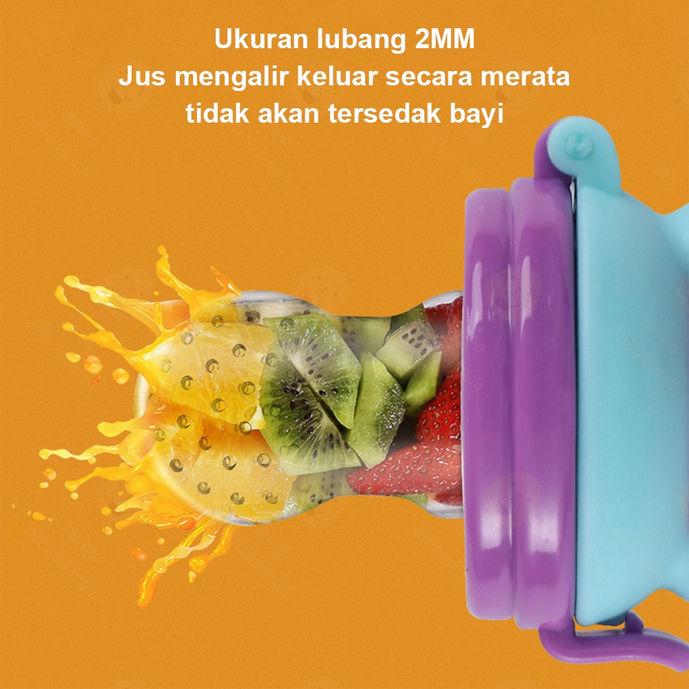 Lacoo Dot empeng buah bayi mpasi Baby fruit feeder multifungsi Baby pacifier