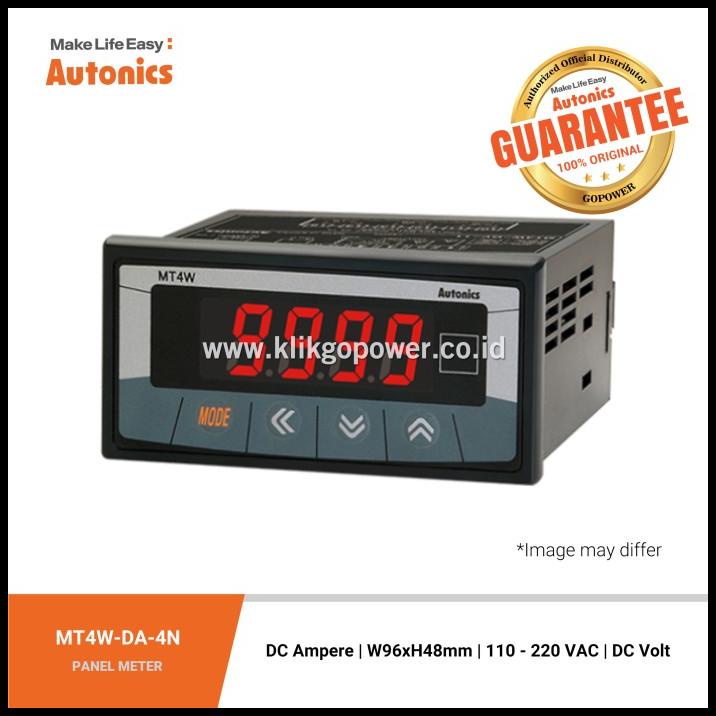 Autonics Panelmeter Mt4W-Da-4N