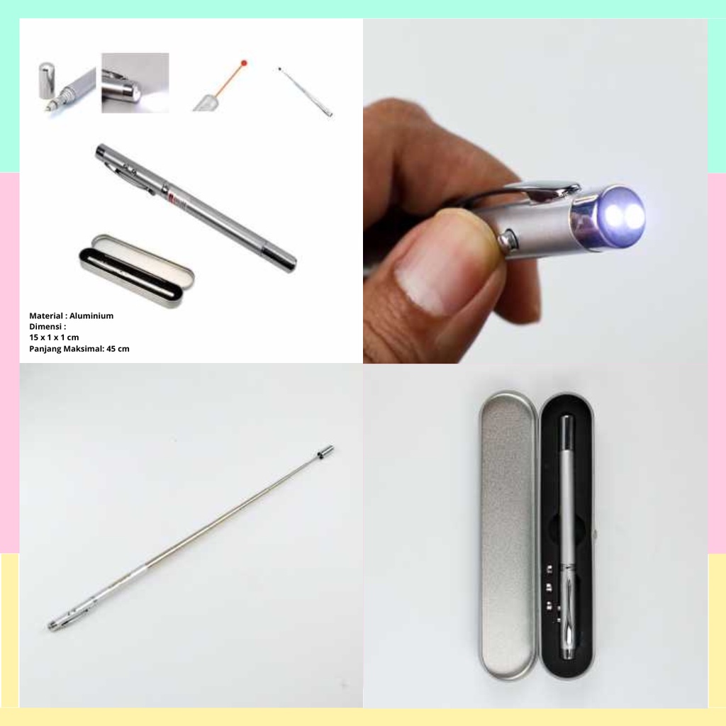 

Taffware Pena Premium 5 in 1 Laser Pointer - 5RLS