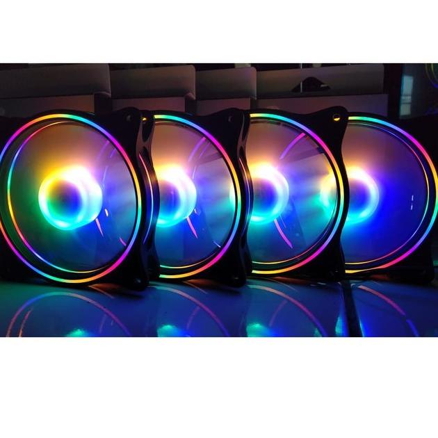 New Trend--Fan Case RGB Black Panther RGBW Fan Casing 12CM TRAY