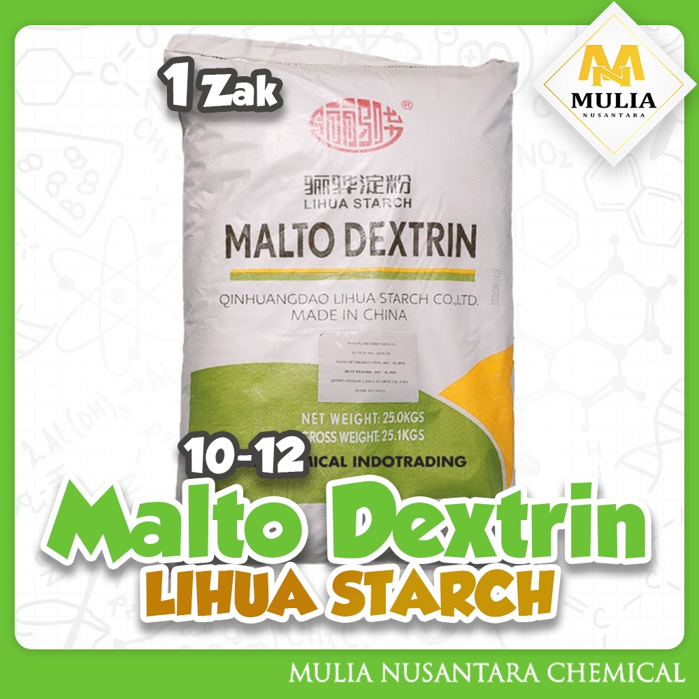 

Malto Dextrin Malto Dekstrin Lihua Starch 10-12, Kemasan 25 Kg