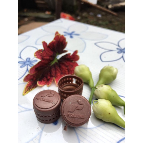 Tutup tabung Gas LPG 3kg Original / tutup gas seal Cup / tutup gas Elpiji / tutup gas Elpigi (isi 10