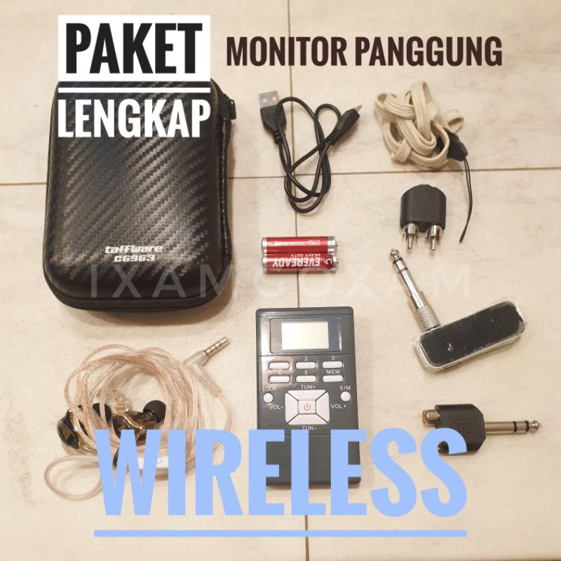 in ear monitor panggung wireless