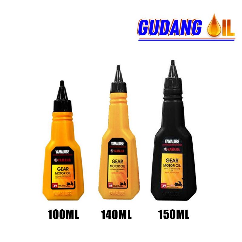 Oli Gardan yamalube gear oli yamalube gardan matic 100 ml 140ml 150 ml