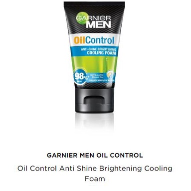 Garnier Men Facial Foam Face Wash Sabun Pembersih Oil Control Matcha, Icy Scrub, Cooling Foam, Charcoal Foam, Acnofight Wasabi Brightening, Scrub in Foam, Trubobright PowerWhite Super duo Foam, Brightening Foam