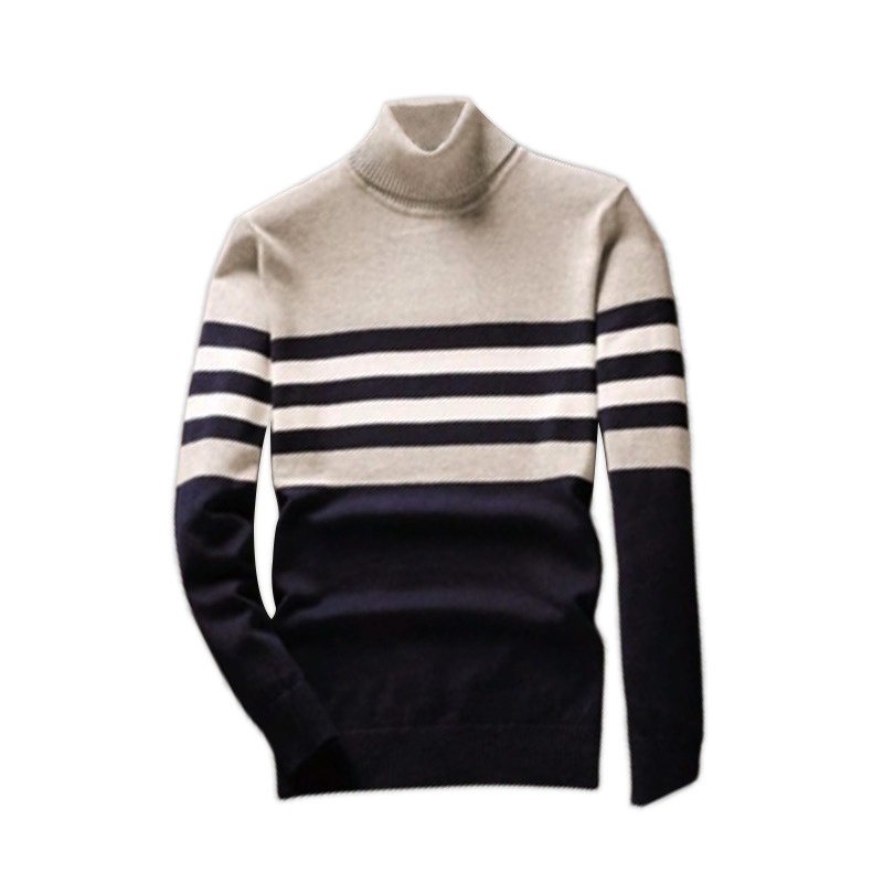 TURTLE NECK RAJUT PRIA CROSLINE SWEATER KERAH TINGGI 14 Get