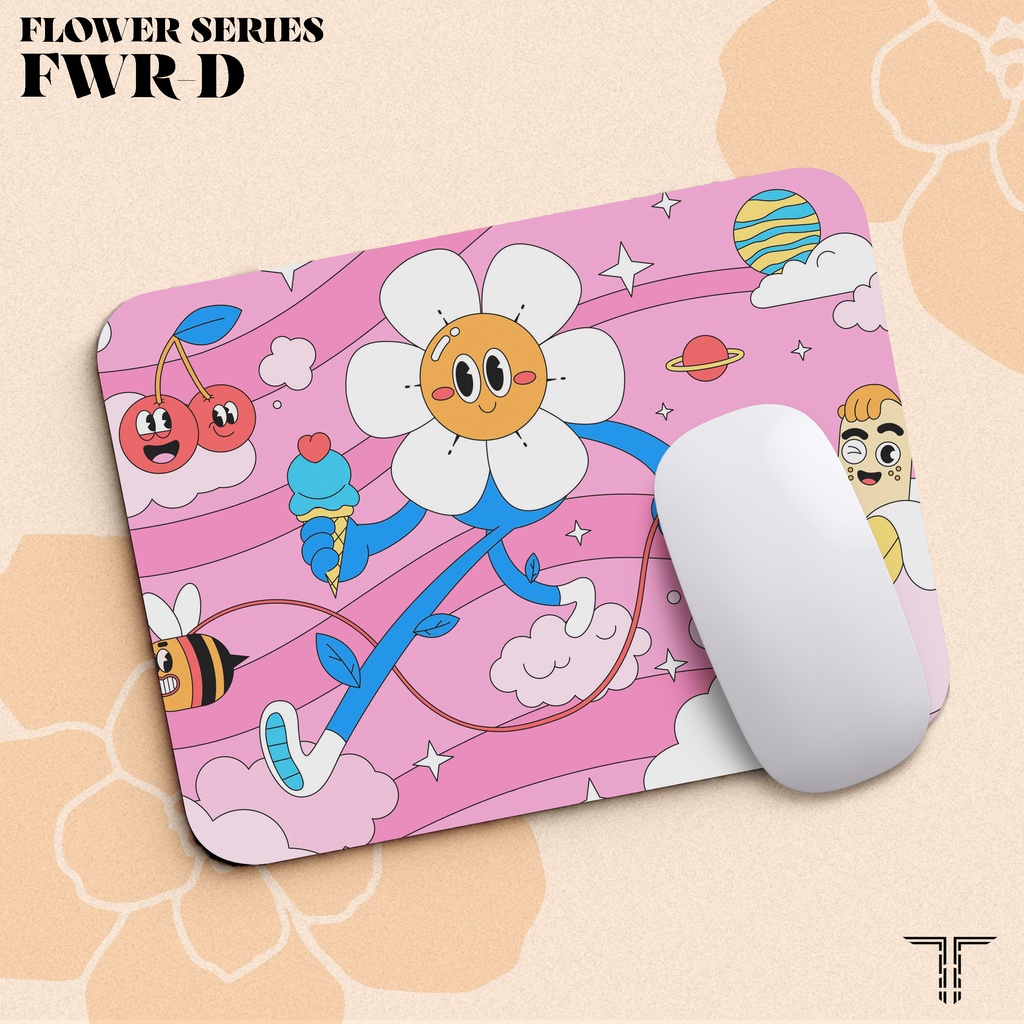 

ID MOUSE PAD PREMIUM ANTI SLIP GAMING FLOWER SERIES MOUSEPAD AESTHETIC ALAS MOUSE GAME DESK MAT