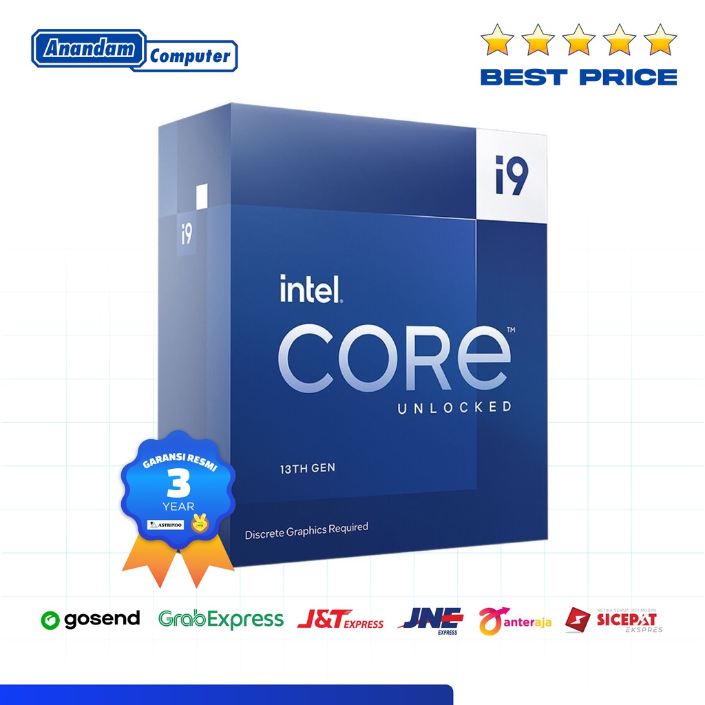 Intel Core i9 13900KF 24 Core 32 Threads 5.80GHz (LGA 1700) Processor