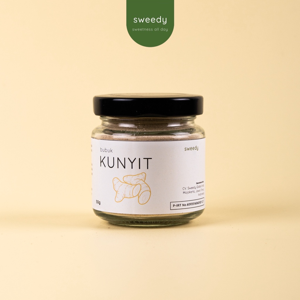 

SWEEDY - Kunyit Alami Bubuk 50gr / Turmeric powder
