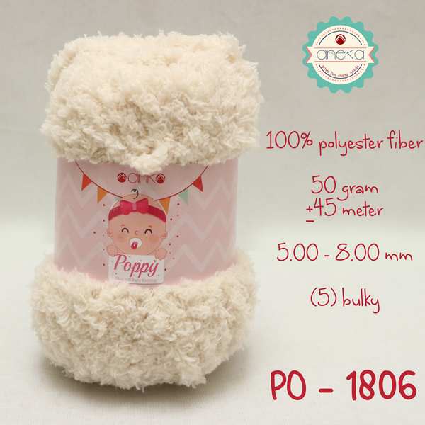 Benang Rajut Handuk Poppy / Towel Yarn - 1806