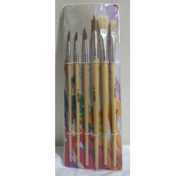 

Unik Joyko Brush Set 6 Br-1 - Kuas Lukis Set 6 - Kuas Cat Air Joyko Murah