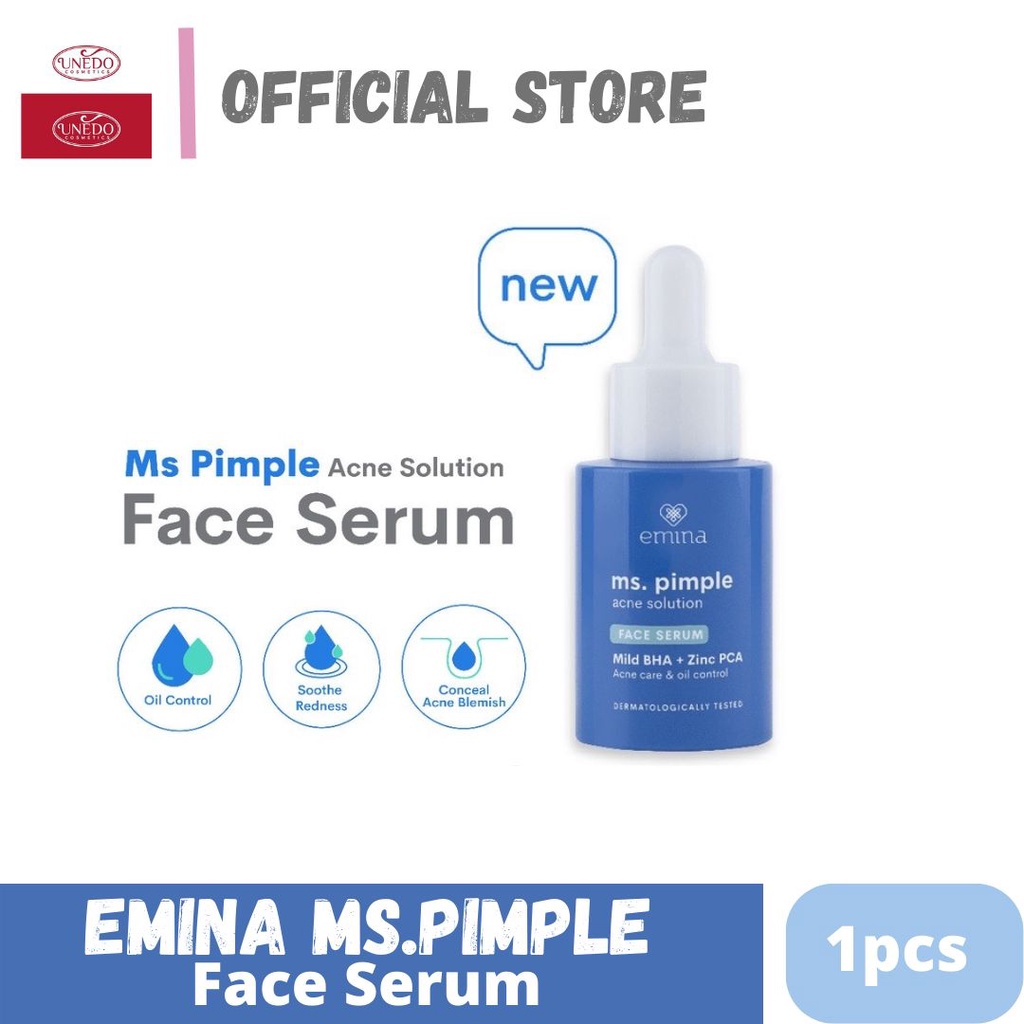 Emina MS Pimple Acne Solution Face Serum 30ml