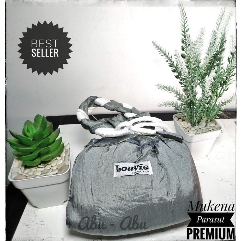 MUKENA  PARASUT TRAVELING LOUFIE/MUKENA TRAVEL JUMBO DEWASA