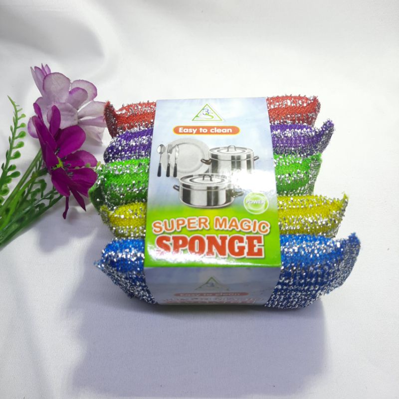 1pcs Spon CUCI PIRING Gliter