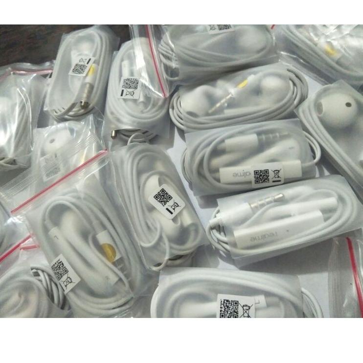 Terbaik Headset Realme Ori100% Earphones Realme C2/C3/3/5/6/7/C11/C12/C15/C17 Superbass Asli Origina