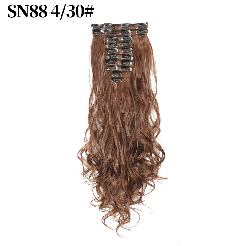 12 Pcs Wig Rambut Extension Model Keriting Besar