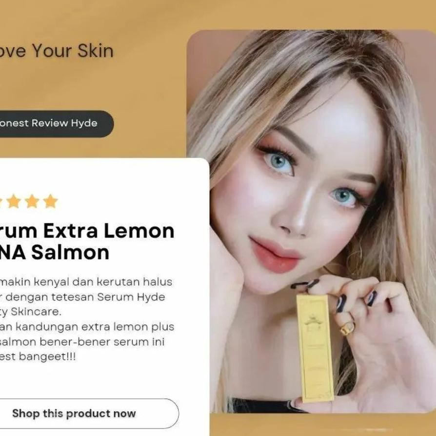 New Arival HYDE Beauty Skincare BPOM All Varian Paket Extra Glowing Acne Flek Hitam Original | Paket