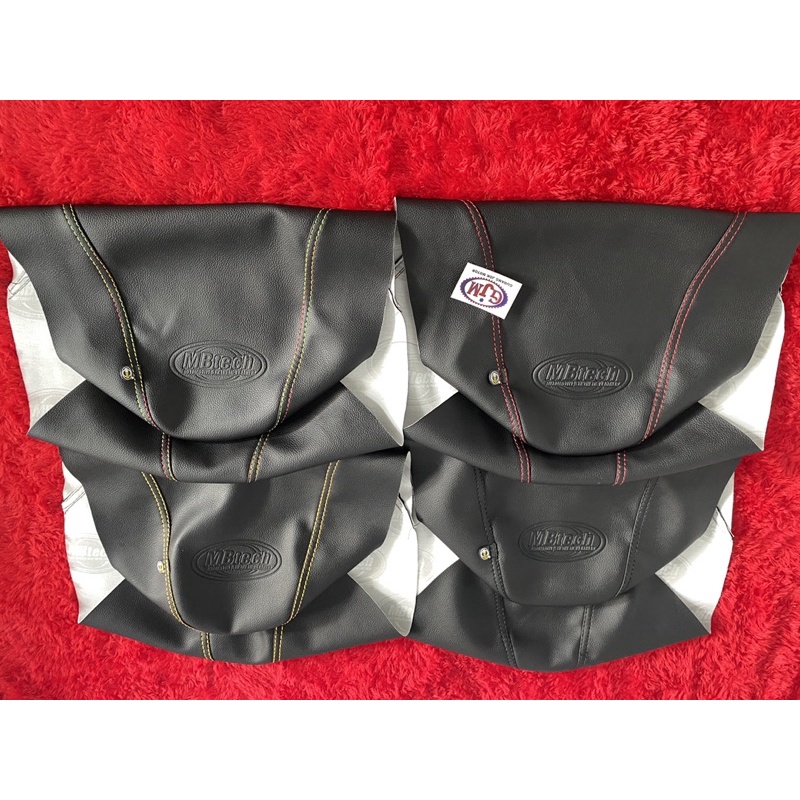 kulit jok motor  logo MB TECH pnp vario#beat#scoopy#NMAX#aeorox#pcx#