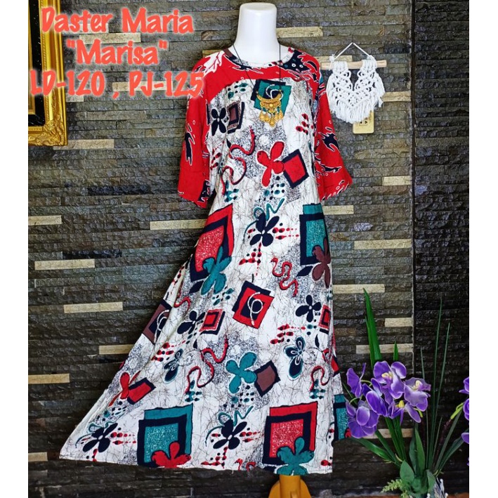 Daster || Longdress Klok Maria || SMT Colection MARISA ORIGINAL