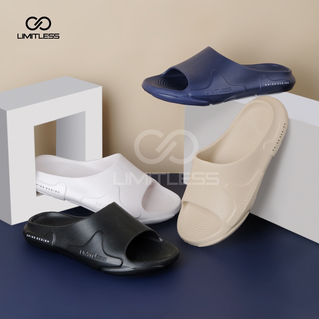 Zerolimit - Sandal Slipper Equalizer Pria Terbaru Sandal Slide Cowok Kekinian Sandal Slip On Pria Nyaman Viral