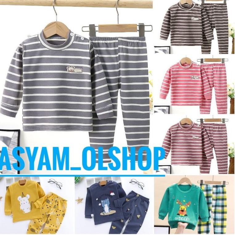 Baju Setelan anak lengan panjang premium import / baju setelan premium [LRD.18Oc22ᵀ]