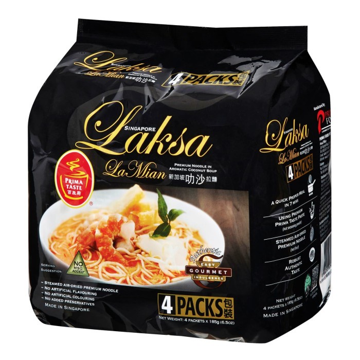 

PROMO Prima Taste La Mian Premium Instant Noodles - Singapore Laksa