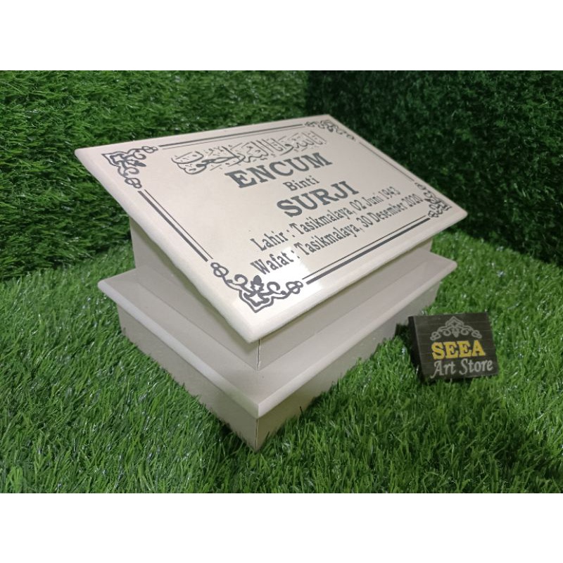 BATU NISAN MAKAM JAHUL GRANIT TILE + PACKING MURAH