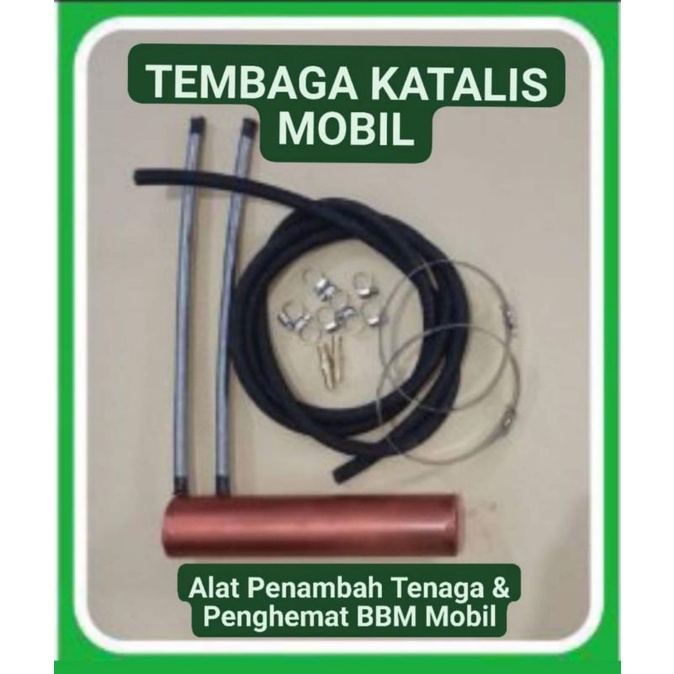 TEMBAGA KATALIS MOBIL TIPE I (1 jalur ) - Alat Penambah Tenaga & Penghemat BBM Mobil