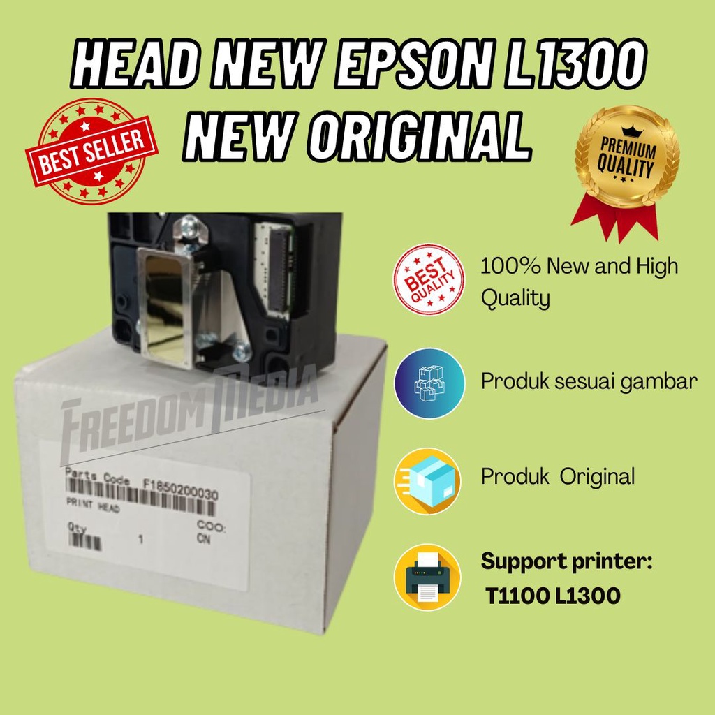 Head Printer Epson L1300 T1100 New Original