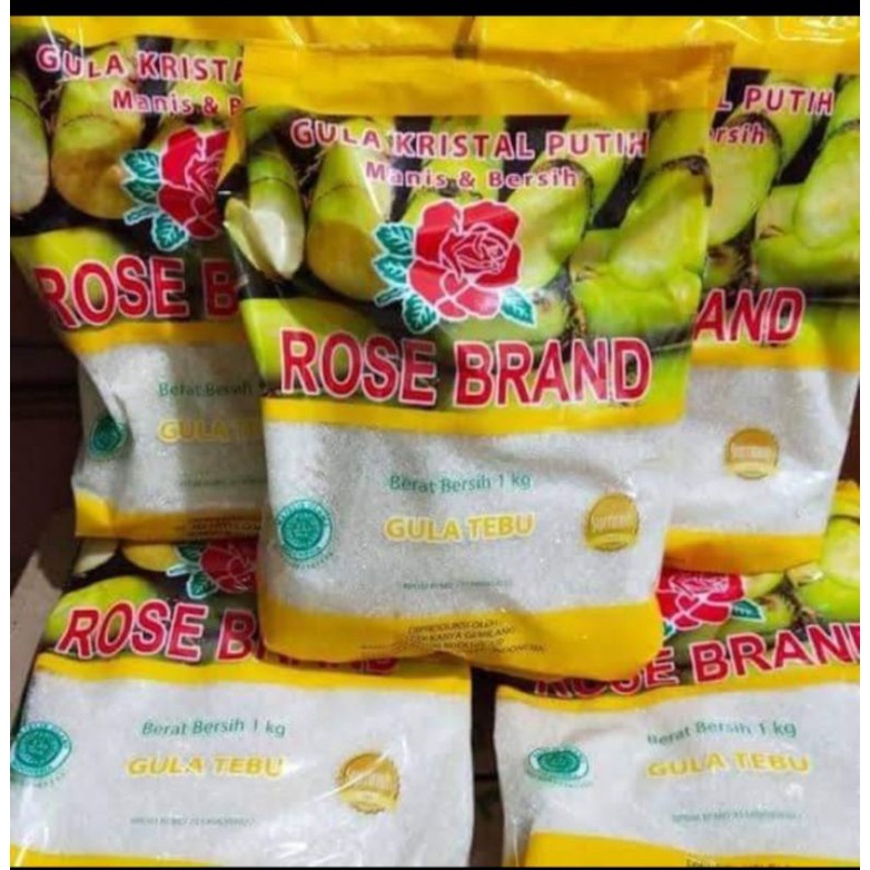 

gula rose brand kemasan 1 kg