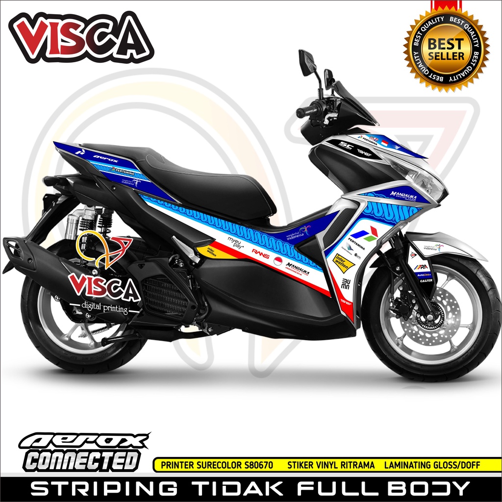 Stiker Aerox 155 keren Stiker Motor Aerox Striping Aerox Striping Aerox 155 New Stiker Aerox 155 Con