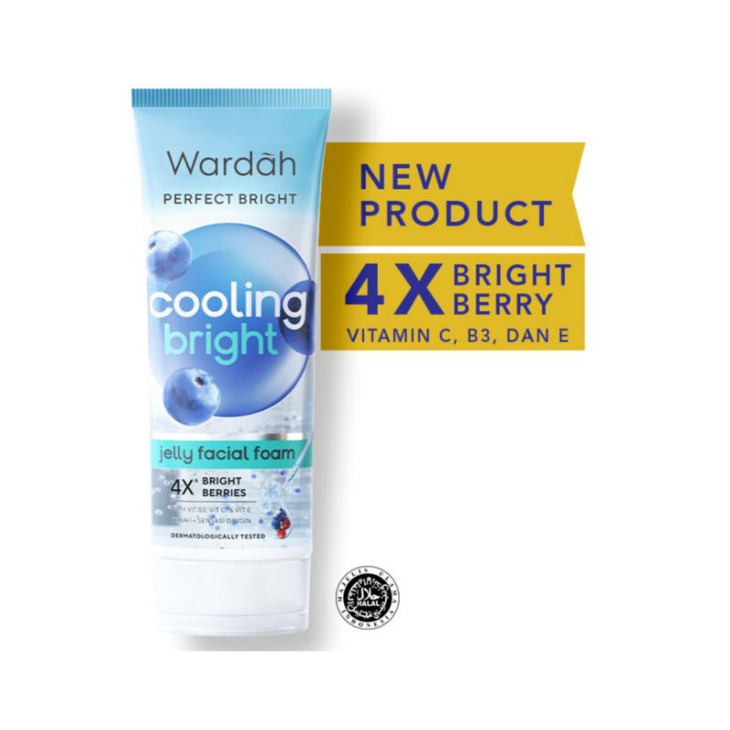 WARDAH Cooling Bright Jelly Facial Foam 100ml.