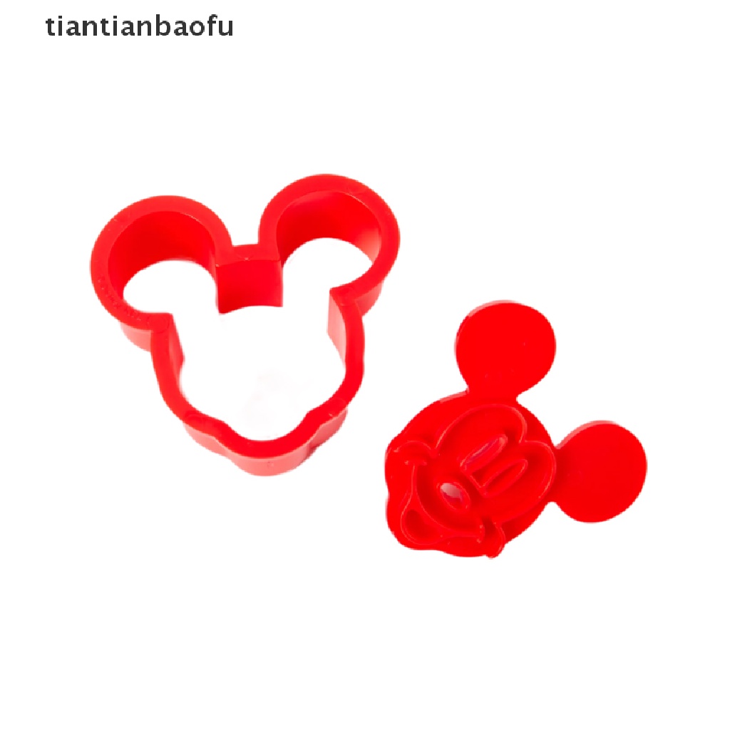 Cetakan Biskuit / Bola Nasi Bentuk Kartun Mickey Mouse Disney Diy