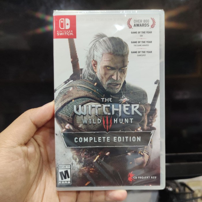 The Witcher 3 Wild Hunt Switch Nintendo Switch Complete Edition Cd / Dvd / Kaset / Game / Games