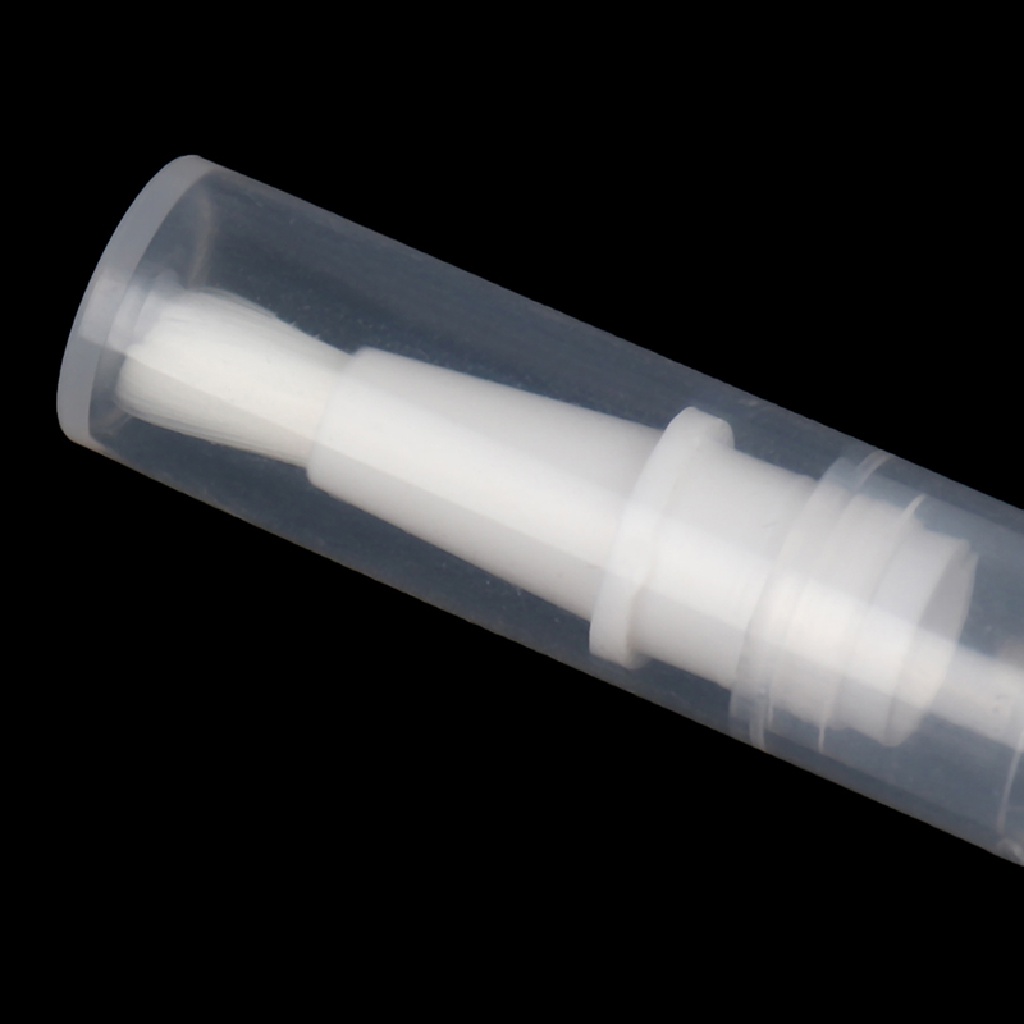 (lightoverflow2) 5pcs Botol Minyak Nutrisi Kuku Kosong 3ML Dengan Brush Aplikator