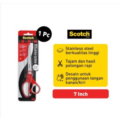 

Produk 3M Scotch Gunting Multipurpose 1427 7Inch Berkualitas