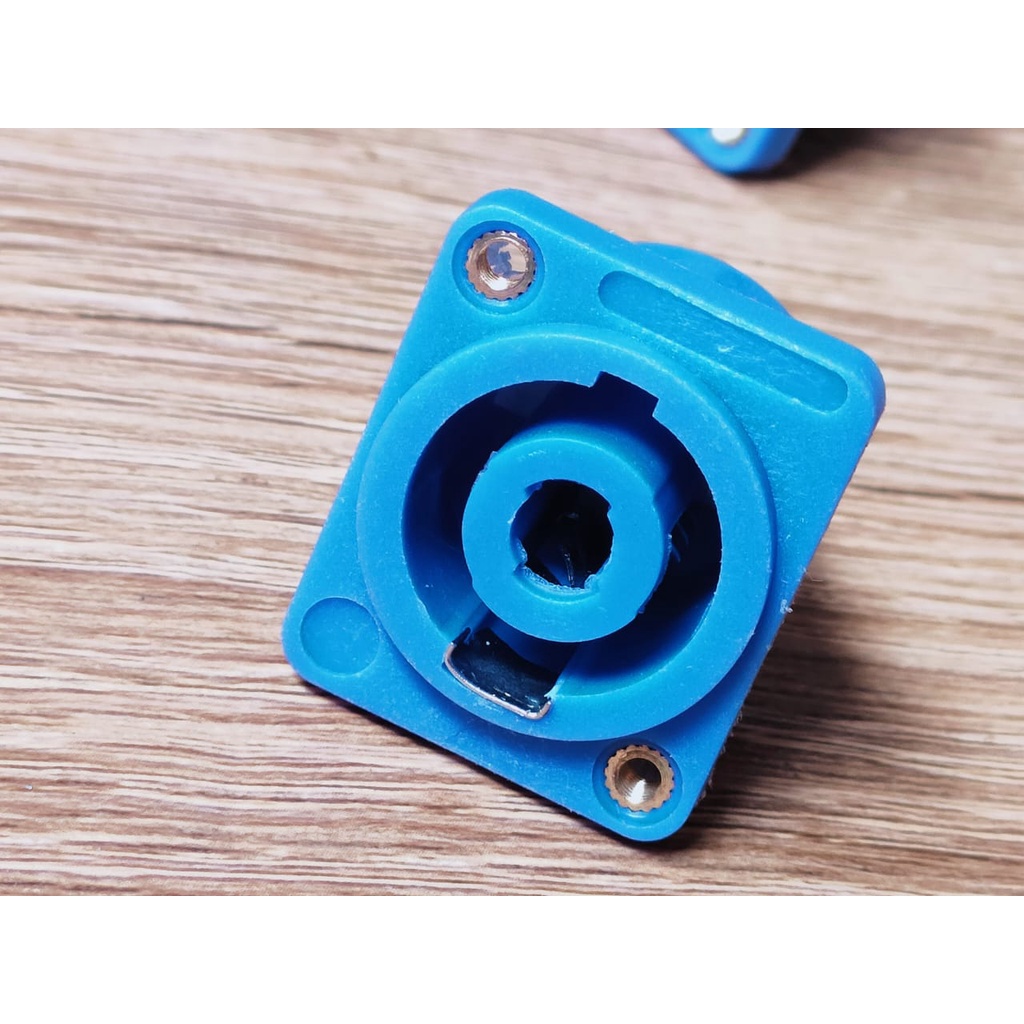 Socket Speakon Biru Drat