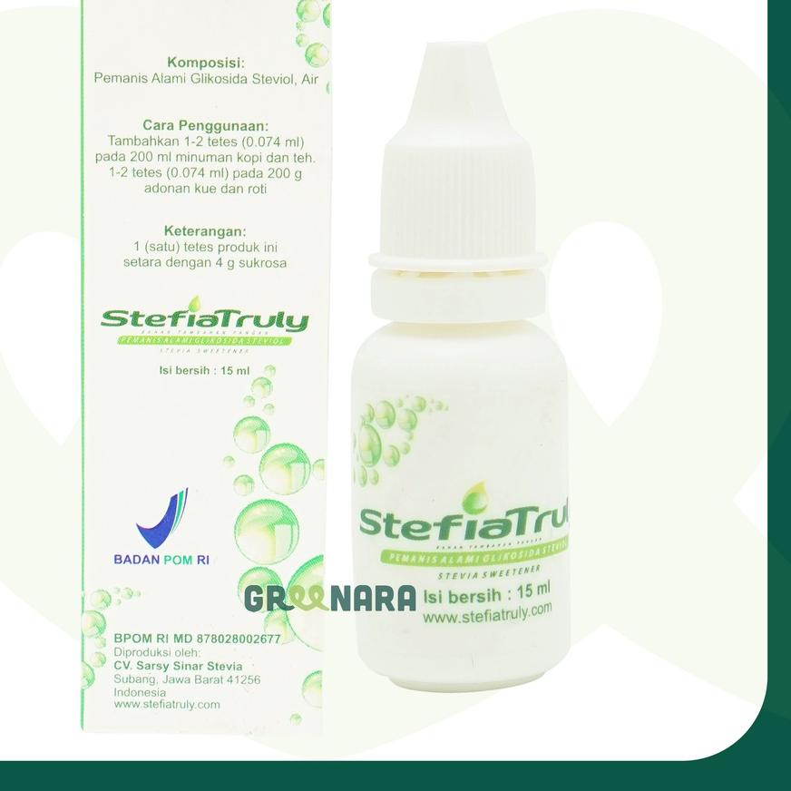 

GRATIS ONGKIR✅Pemanis Alami Stefia cair / Zero Gula Kalori / Stevia|RA3