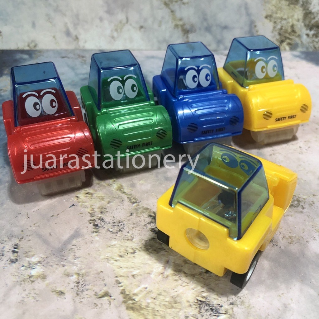 

(1413) JUARASTATIONERY Serutan Mobil Lucu Bisa Jalan Rautan Pensil / Serut Raut Stationery Fancy