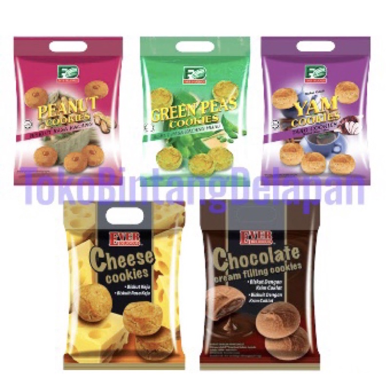 

Biscuit Ever (Cheese/Yam/Chocolate/Peanut/GreenPeas)
