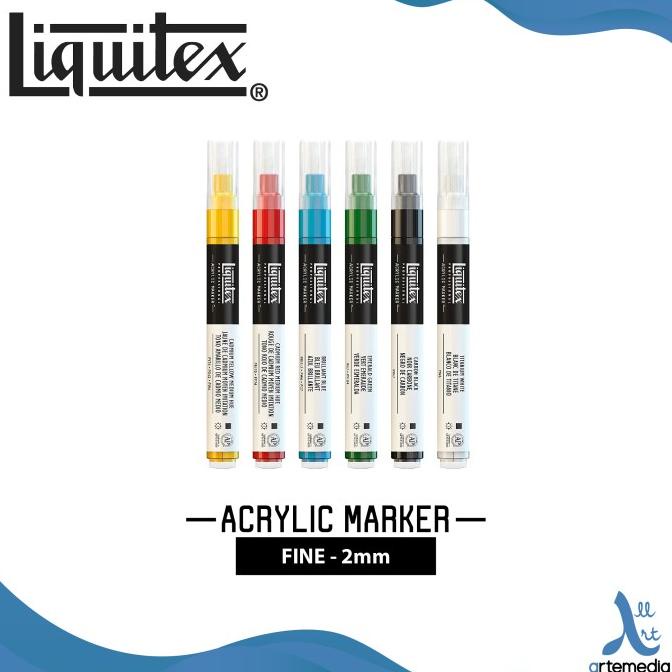 

[COD] Cat Akrilik Liquitex Marker Fine Acrylic Color Paint - 02/03 BERKUALITAS Kode 205