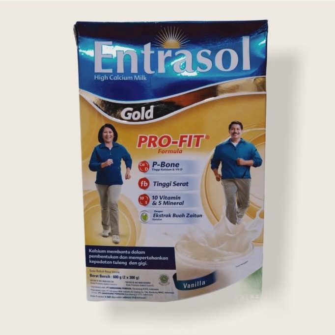 

[ COD ] susu entrasol gold 600 gr vanilla