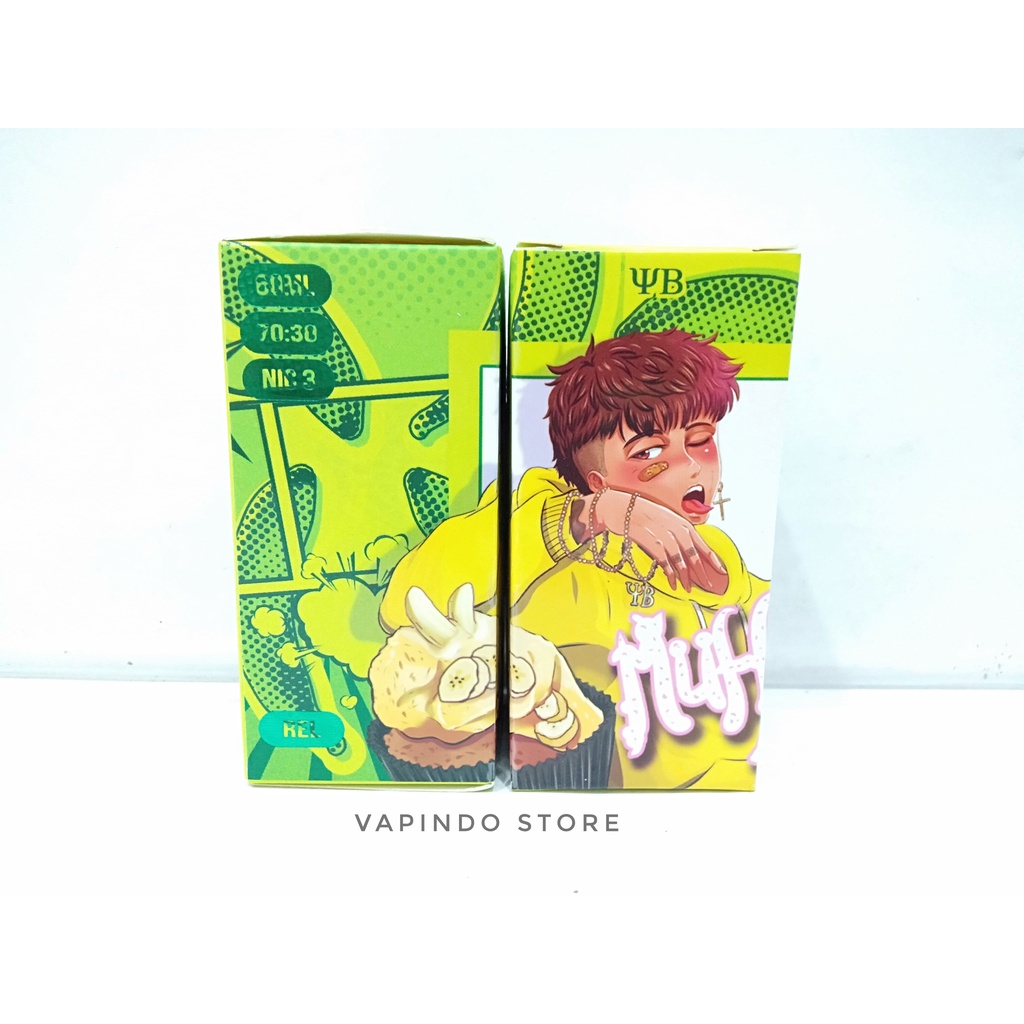 MUFFIN AND XES V3 BANANA MUFFIN 60ML 3MG BY YB REZA ARAP X ORA