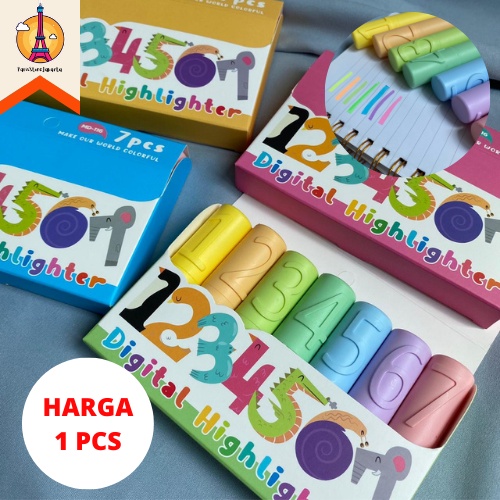 

Highlighter Angka Harga Satuan 1 Pcs Highlighter Fancy Best Gift Present For Birthday Event Souvenir Alat Tulis Kantor Sekolah Ready Grosir Kado Ulang Tahun READY COD